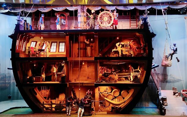 Le Dernier Panache: ronddraaien in een 360 graden theater