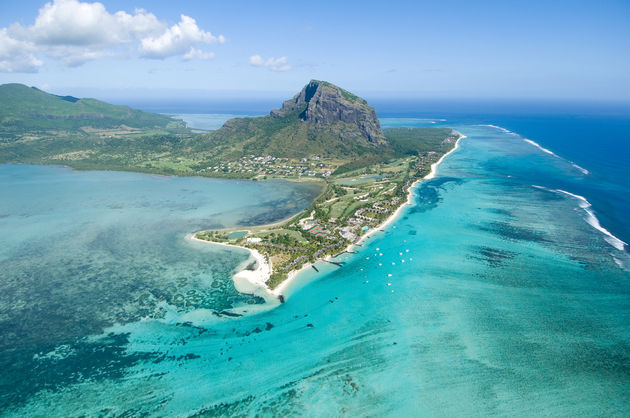 Le Morne Brabant op Mauritius