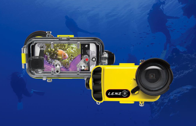 Onderwaterfoto`s maken met Lenzo
