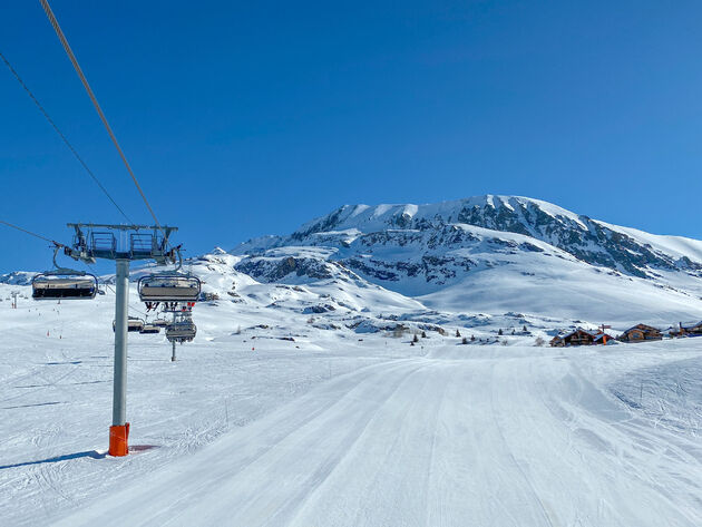 De perfecte dag om de Sarenne te ski\u00ebn!