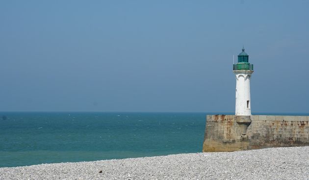 De vuurtoren van Saint-Valery-en-Caux