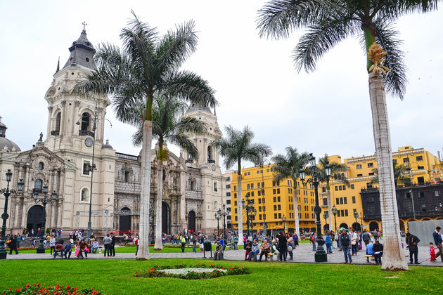 Het middelpunt van de stad: Plaza de Armas