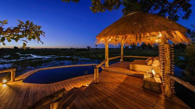 Little Mombo Camp in de Okavangodelta in Botswana