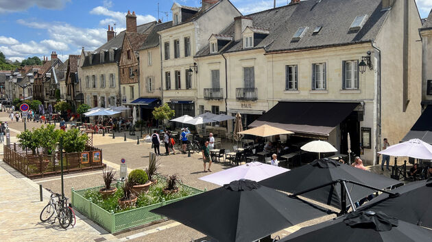 En als extraatje staat het ook midden in een van de leukste plaatsjes, Amboise dus