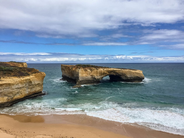 De London Bridge langs de Great Ocean Road