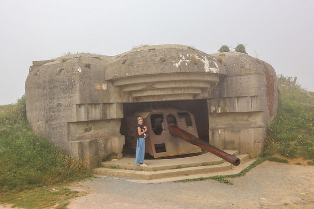 Bij Longes Sur Mer zijn er nog vier Duitse bunkers bewaard gebleven die je kunt bezoeken