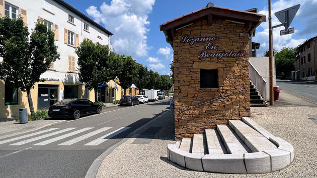 Lozanne_eindpunt_Route_du_Beaujolais