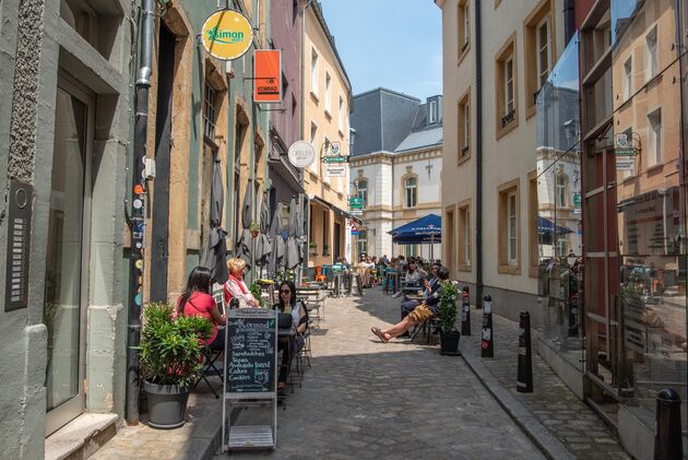 Genieten bij Konrad Caf\u00e9 in Rue du N