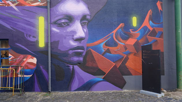 LX Factory barst van de toffe streetart