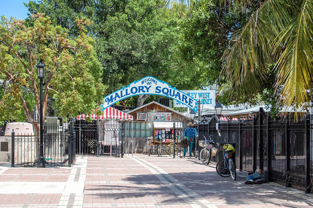Mallory Square is een gezellig pleintje op Key West