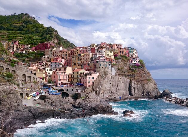 Manarola, een van de lieflijke Cinque Terre 