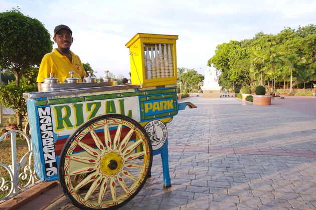 <em>Het mooie Rizal Park is een oase van rust in de drukke stad Manilla.<\/em>