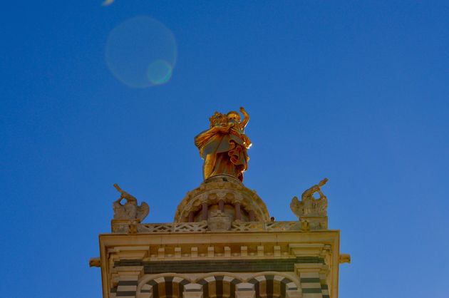 Het Maria-beeld van Marseille