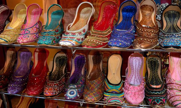Kleurrijke schoenen
