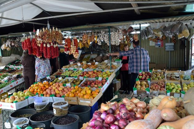 De markt in Estremoz is een bezoekje waard! 