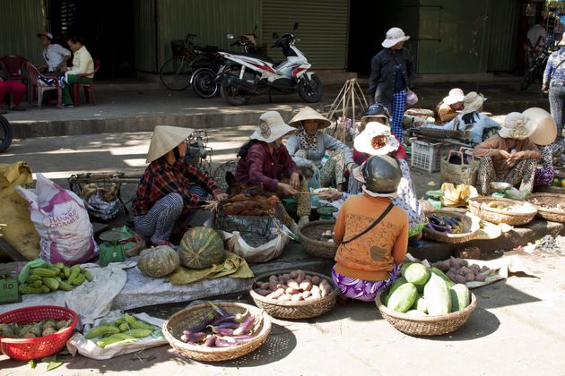 Lokale Vietnamese markt