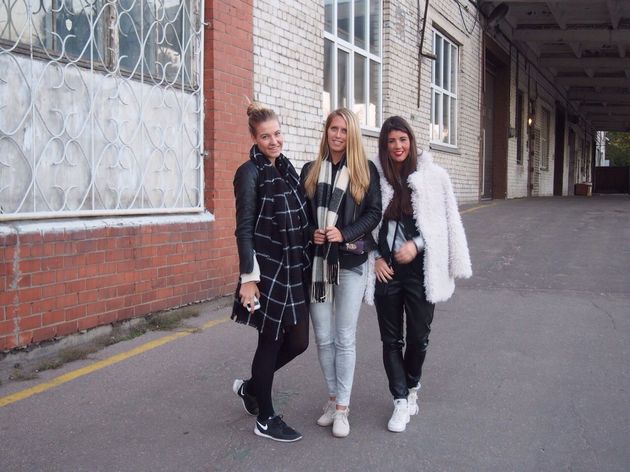 With my travel compagnons Annemerel en Fashionista Chlo\u00eb