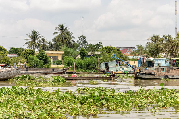 Ga varen door de Mekongdelta, een unieke plek in Zuid-Vietnam