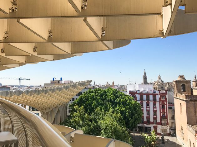 Metropol Parasol laat je de moderne kant van Sevilla zien