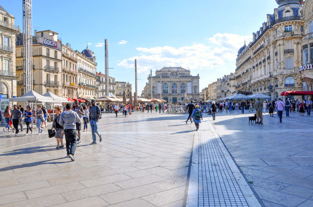 Montpellier is de mooiste stad in het zuiden van Frankrijk