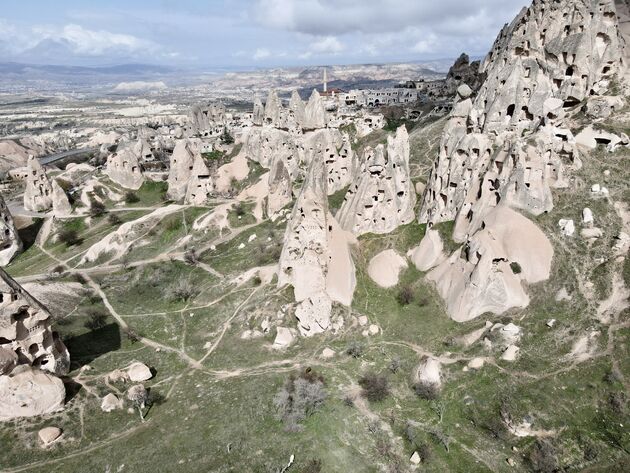Sla een bezoek aan het beeldschone Uchisar niet over tijdens je bezoek aan Cappadoci\u00eb.