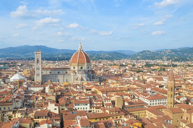 Uitzicht over de stad - Florence