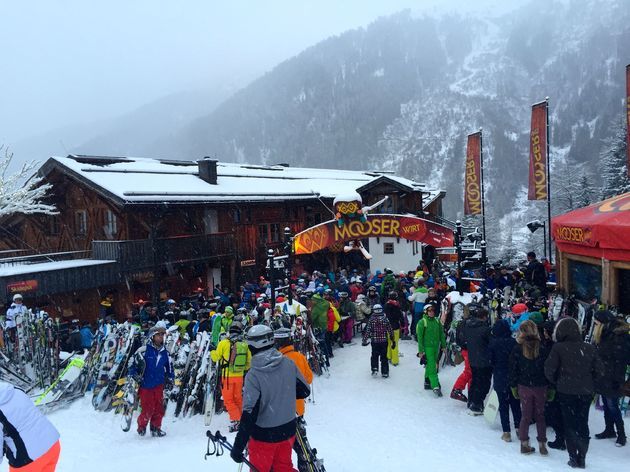 De MooserWirt is d\u00e9 apr\u00e8s-ski bar van Sankt Anton am Arlberg