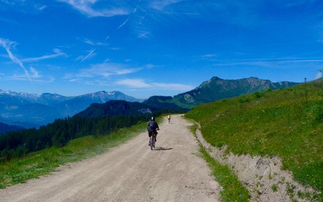 Mountainbiken in Portes du Soleil