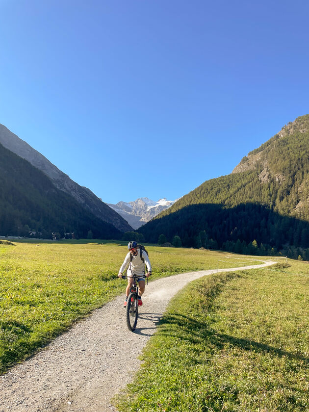 In Valle d`Aosta maak je schitterende mountainbiketochten