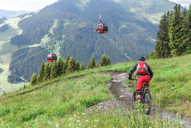 Doen: mountainbiken in Saalbach