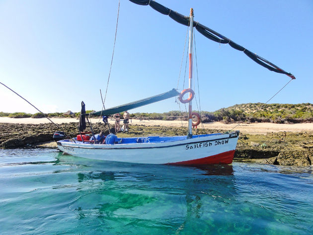 Traditionele Dhow boot