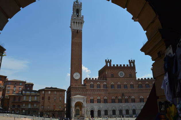 Het oude centrum van Siena is prachtig