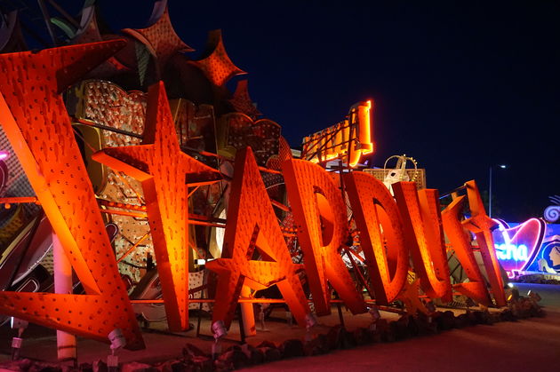 Het Neon Museum in Las Vegas