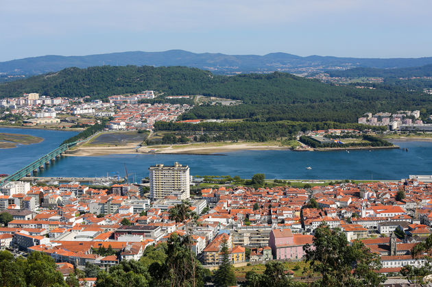 Viana do Castelo in Noord-Portugal