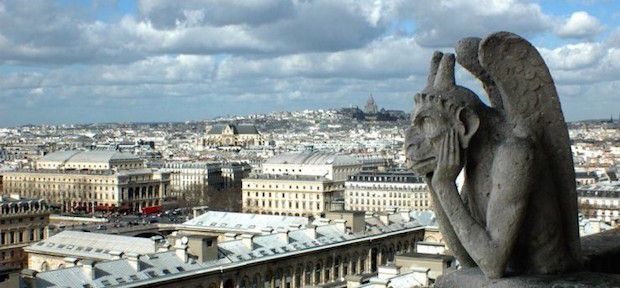 Je kan zo ver kijken als je wilt vanaf de Notre Dame. Foto: favorietreizen.nl