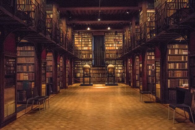 De Nottebohmzaal is de grote verrassing is de stadsbibliotheek