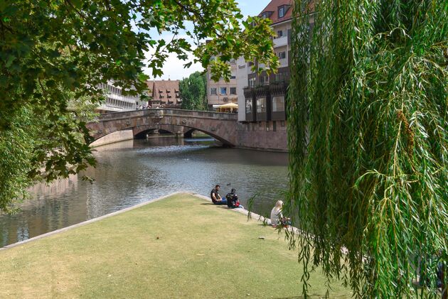 Het Liebesinsel aan de Pegnitz