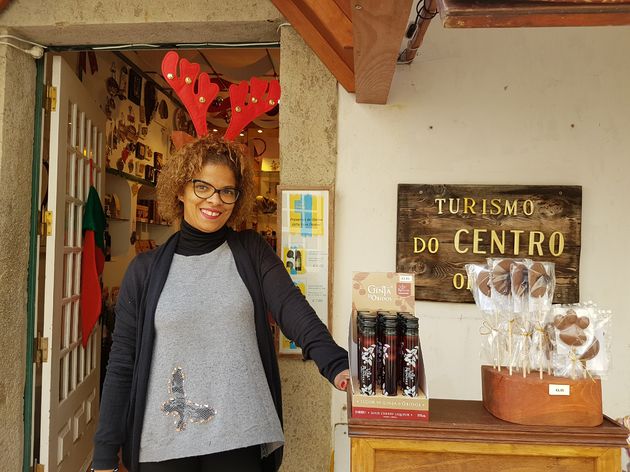 Vriendelijkheid past bij de mensen in Obidos