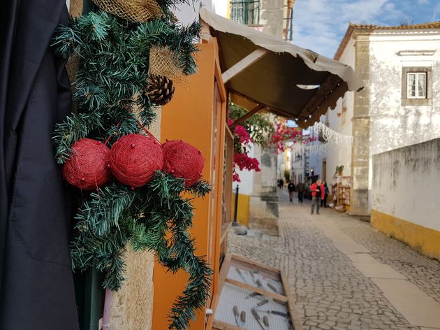 Het draait in Obidos vooral om kleur