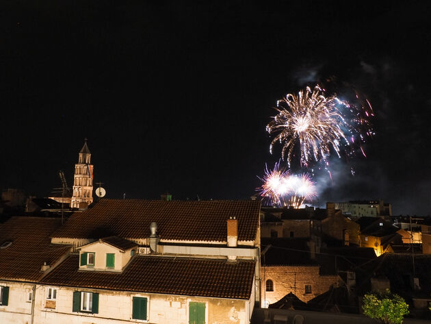Op 7 mei is het feest in Split en daar hoort natuurlijk vuurwerk bij