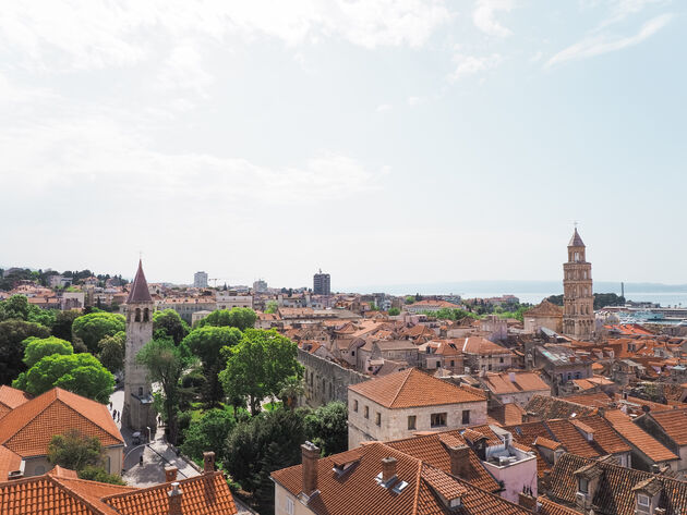 Het historische centrum van Split