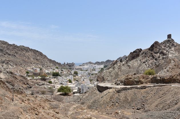 Uitzicht over Old Muscat