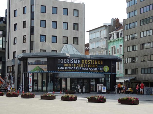 Het Bureau voor toerisme in Oostende