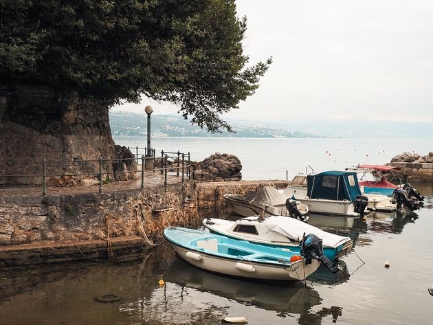 Een must do wanneer je in Opatija bent, is een wandeling over de Lungomare.