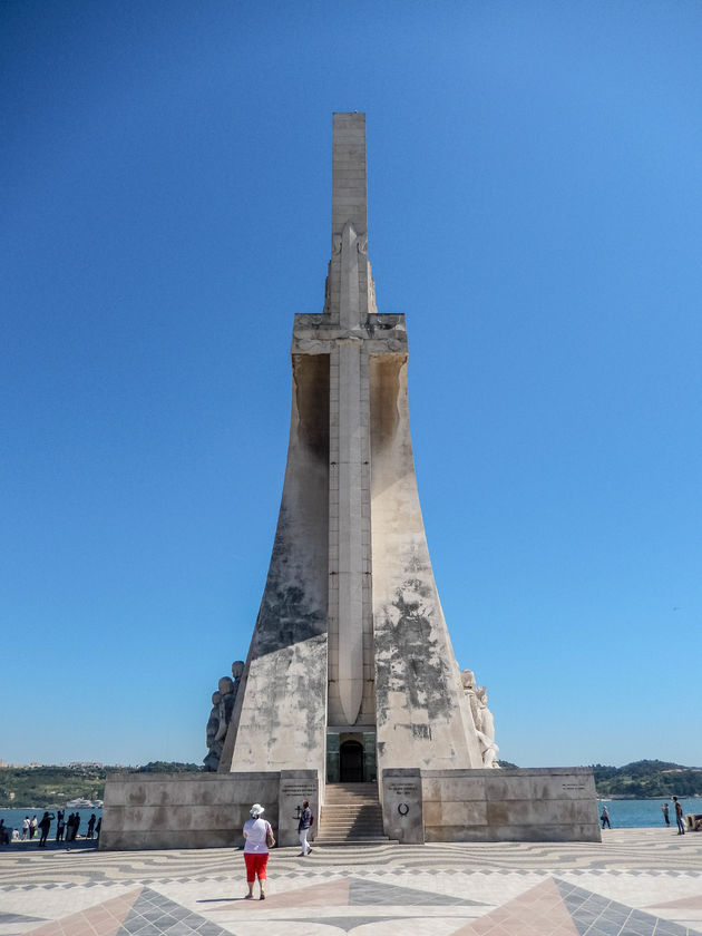 Het Padr\u00e3o dos Descobrimentos is een monument ter ere van de Portugese ontdekkingsreizigers