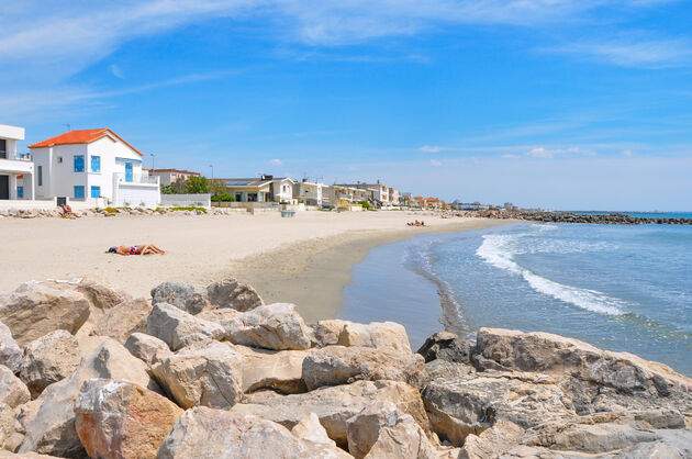 Genieten aan de Middellandse Zee op het strand van Palavas-les-Flots