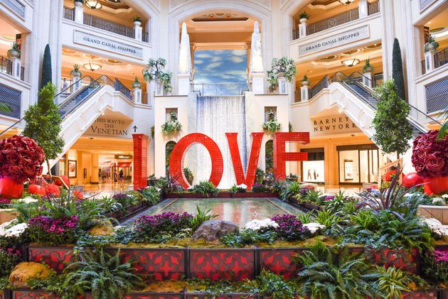 Hoe cool is de lobby van ons hotel, the Palazzo?