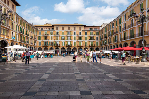 Plaza Mayor is het mooiste plein van de stad