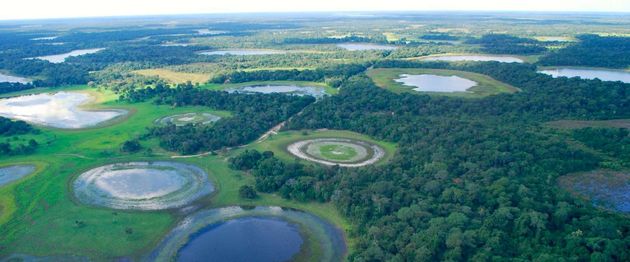 De Pantanal in Brazili\u00eb van bovenaf: een van de mooiste plekken op aarde