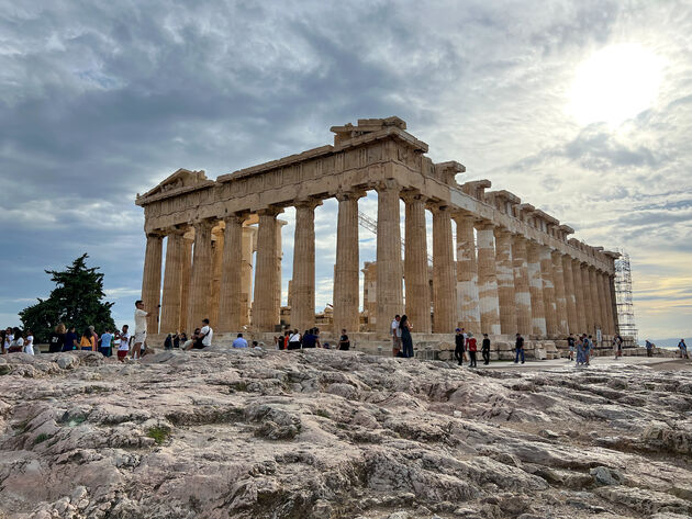 Het Parthenon op Akropolis